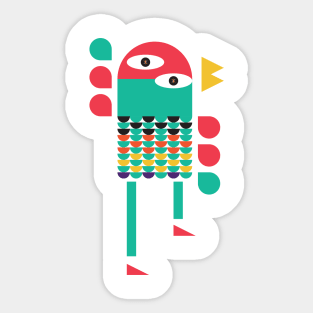 Bird-O Sticker